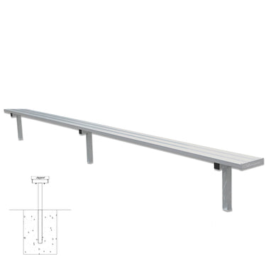 Player Bench - 15 ft. - In-Ground